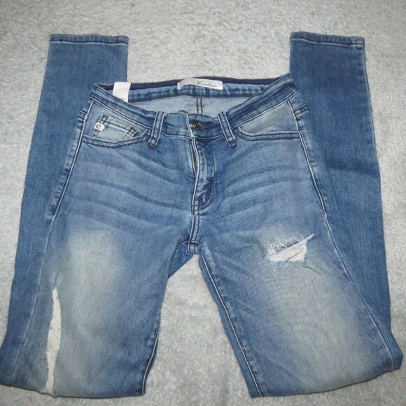 Kancan Womens Size 23 Medium Wash Style KC8101 Denim Blue Jeans - Picture 14 of 15